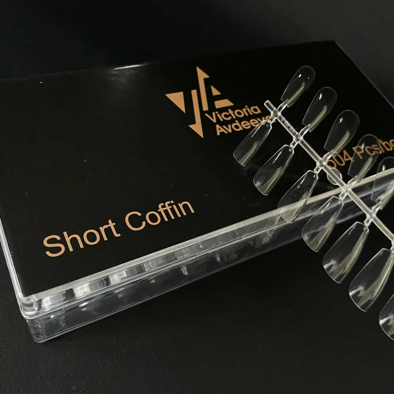 Set of plastic nails,Short Coffin,504 st, V. Avdeeva