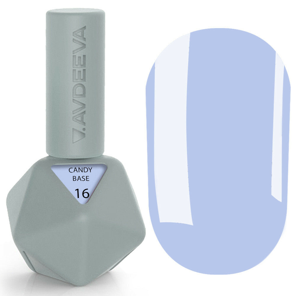 CANDY BASE 16 Victoria Avdeeva – Light Blue Camouflage Base 12ml
