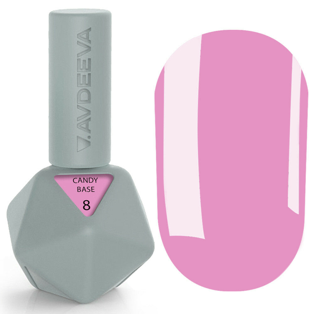 CANDY BASE 8 Victoria Avdeeva – Lavender Pink Camouflage Base 12 ml