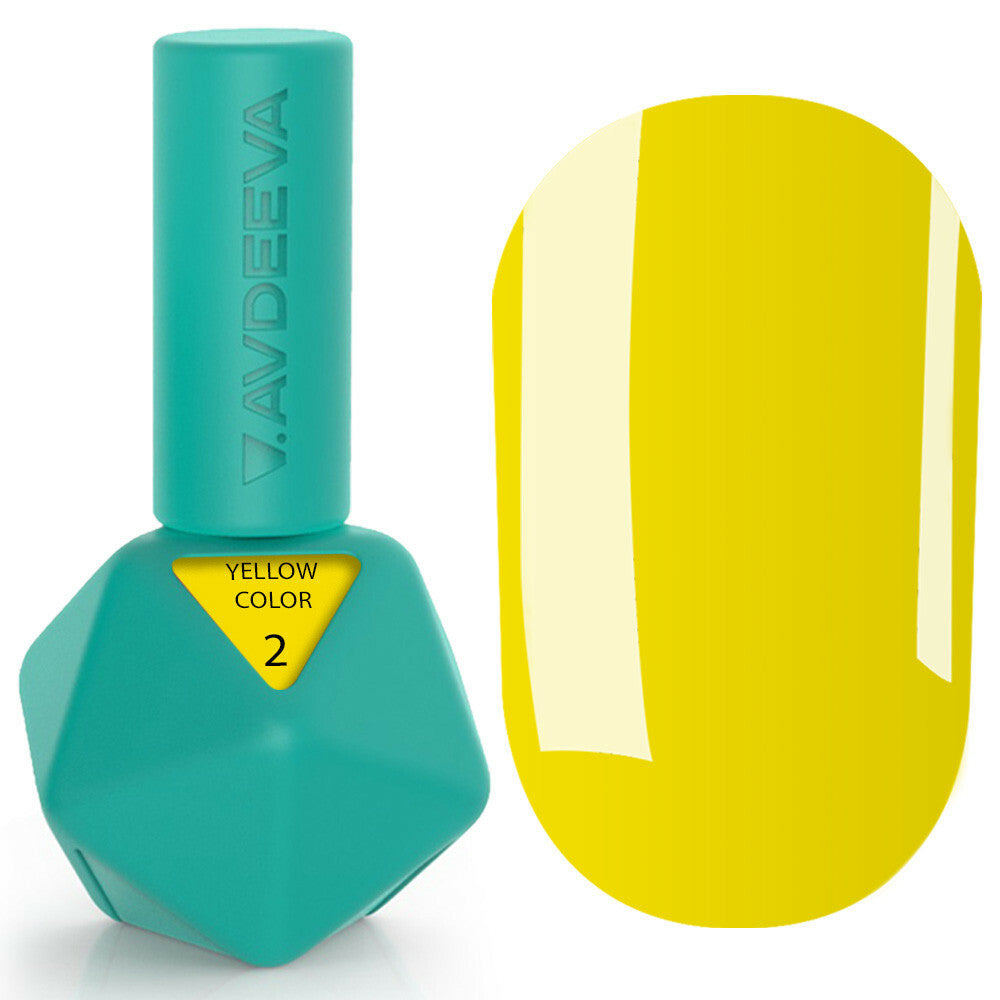 Gel Polish Victoria Avdeeva Yellow Color №2 12ml
