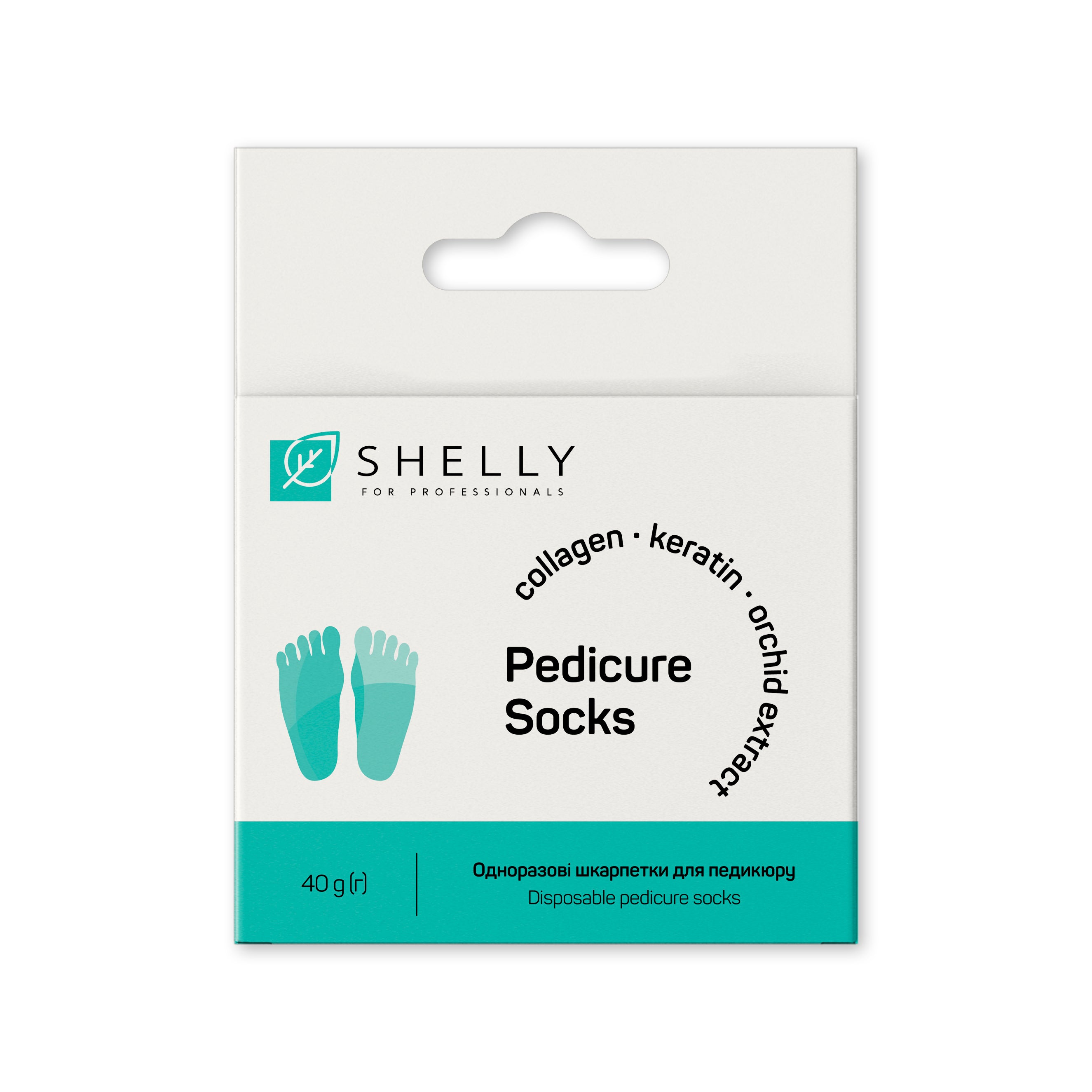 Disposable pedicure socks Shelly 40 g