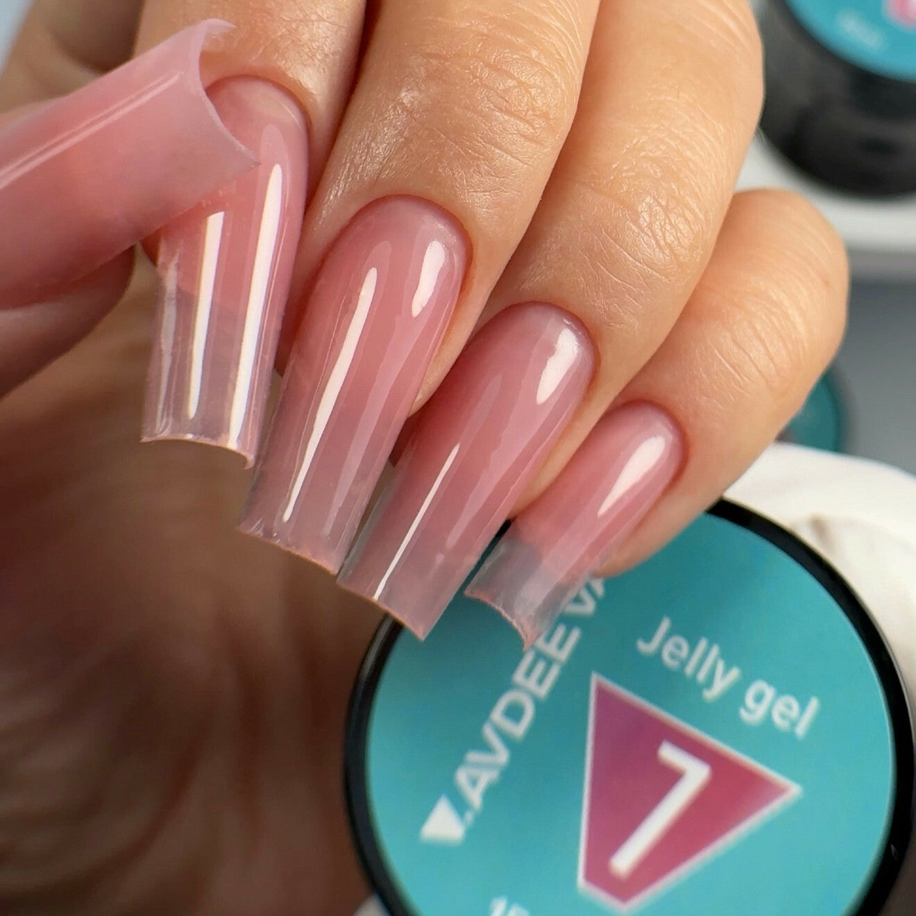 Builder Gel V. Avdeeva Jelly Gel №7 — Powder Pink
