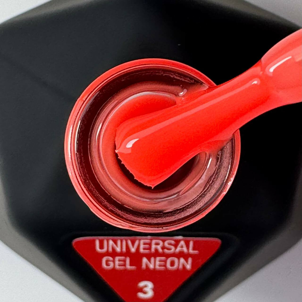UNIVERSAL GEL NEON 3 Victoria Avdeeva – Neon-Rot Liquid Acrylgel zum Modellieren und Verstärken 12ml