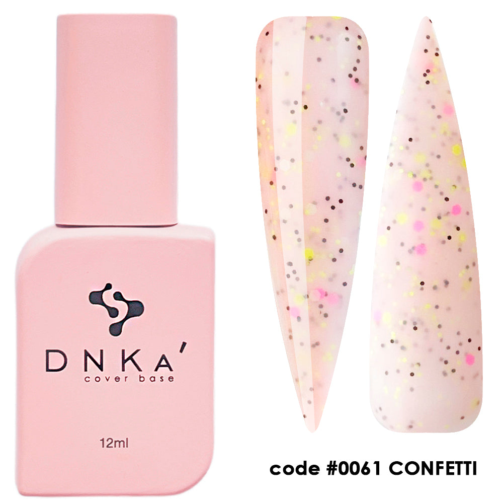 DNKa' Cover Base #0061 Confetti, 12 ml