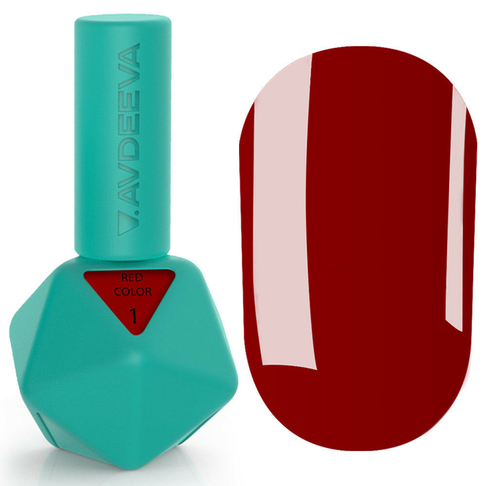 Gel Polish Victoria Avdeeva Red Color №1 – CLASSIC RED 12ml