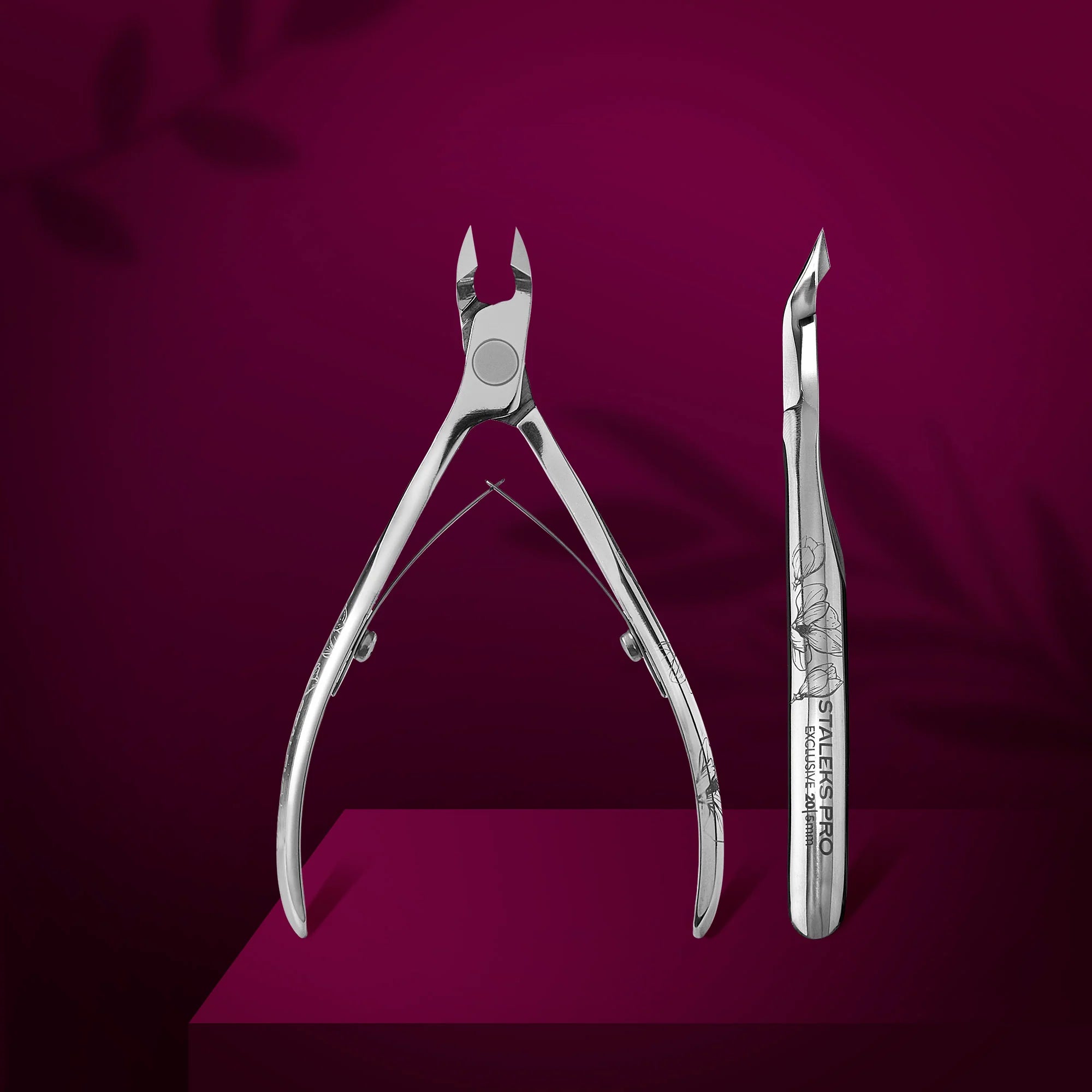 Professional cuticle nippers EXCLUSIVE 20-5 (magnolia)