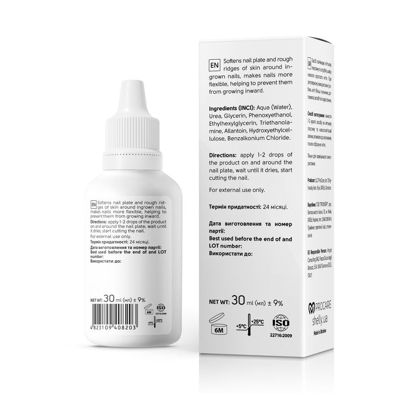 SHELLY Ingrown toenail softener 30 ml