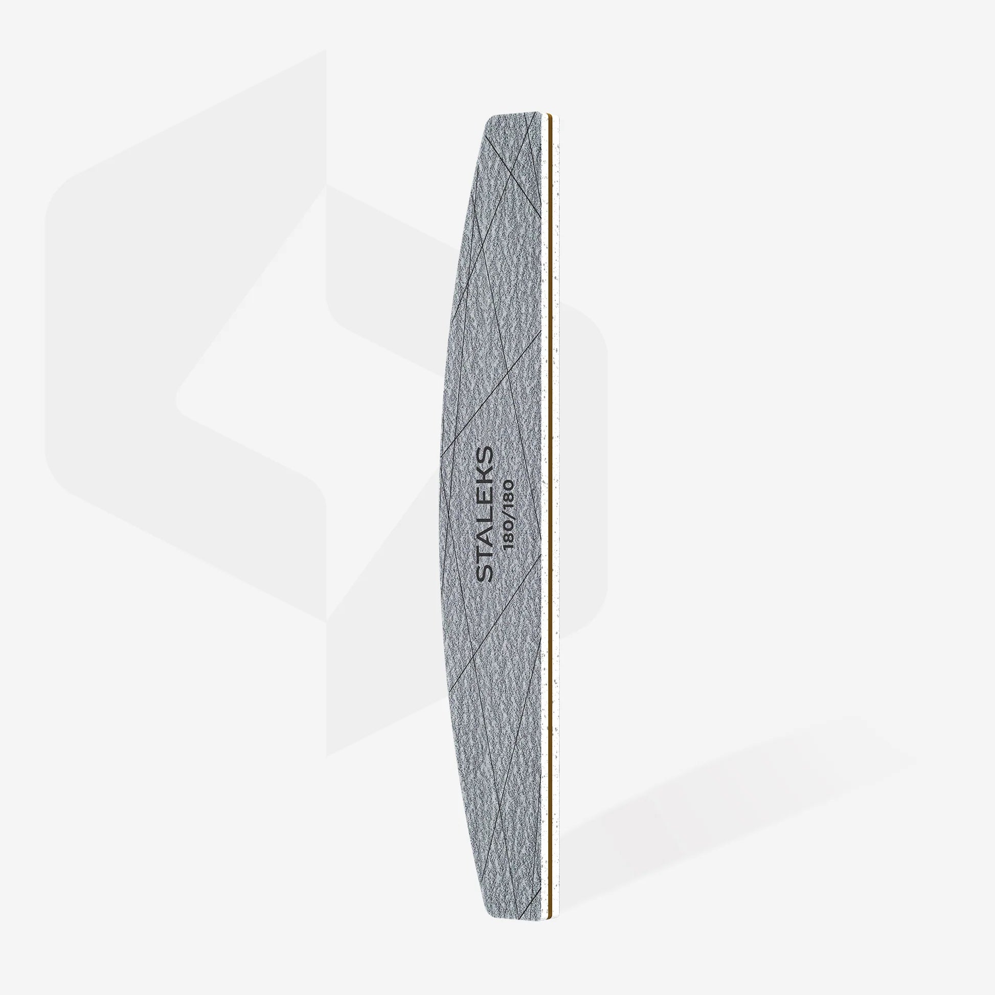 STALEKS SMART 40 Mineral nail file crescent 180/180 grit (25 pcs)