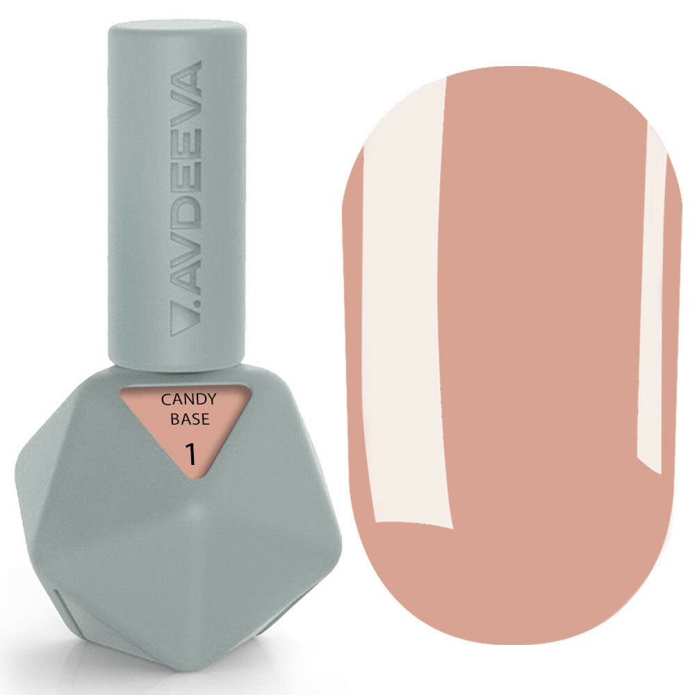 CANDY BASE 1 Victoria Avdeeva – Camouflage Base in Caramel Peach 12ml