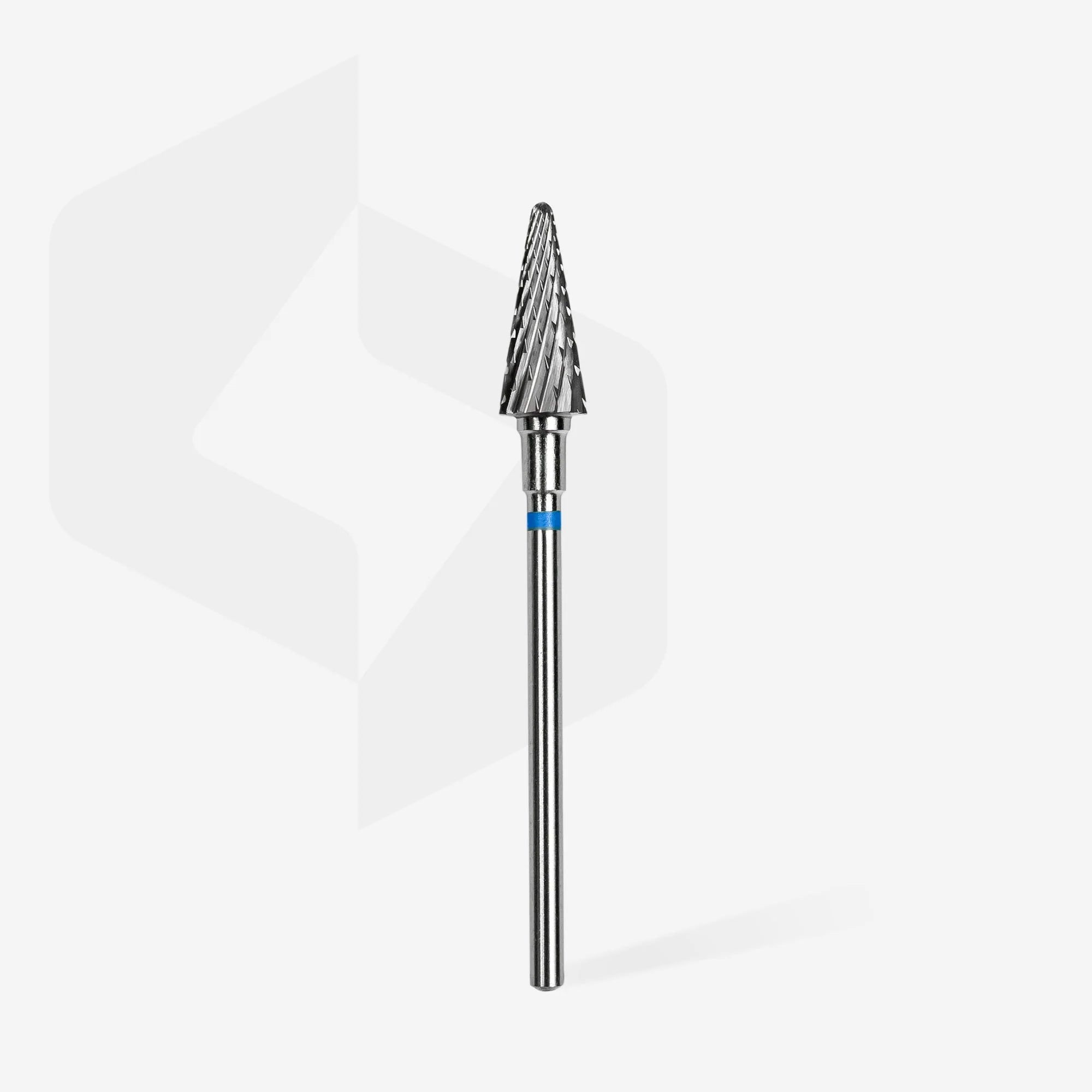 Carbide nail drill bit cone blue EXPERT head diameter 6 mm / working part 14 mm