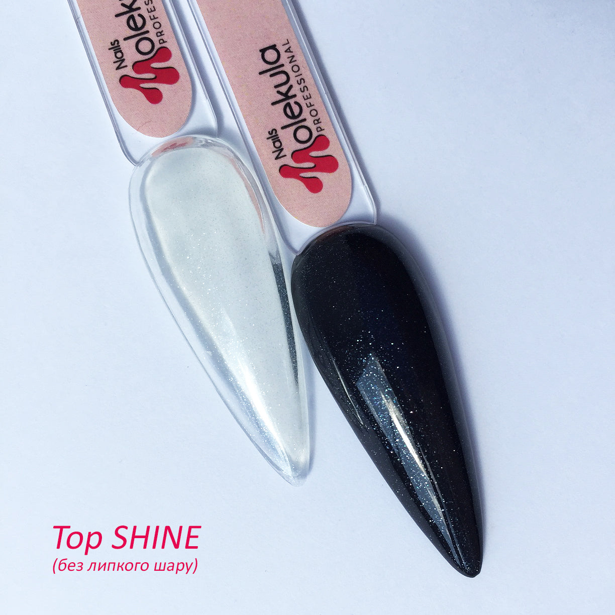 TOP Rubber SHINE (with shine),12ml, MOLEKULA