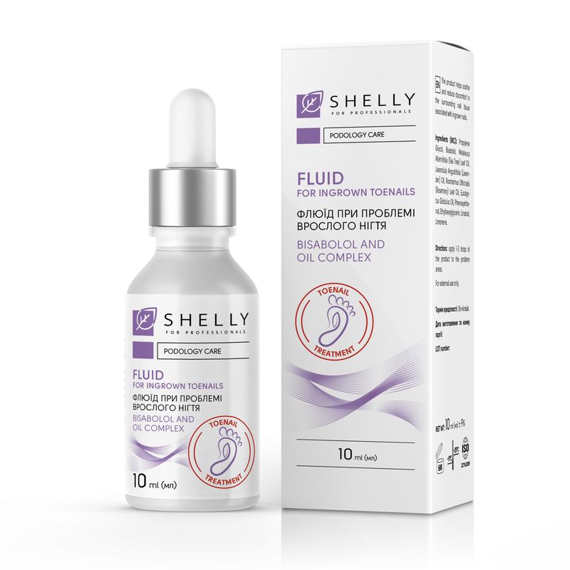 SHELLY Fluid for ingrown toenails with bisabolol and oil complex Shelly 10 ml